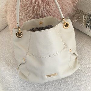 Burberry Blue Label Leather Hobo Bag